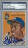 1954 Topps #128 Hank Aaron on Sportscollectors.Net