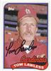 Tom Lawless 89 Topps in black sharpie on Sportscollectors.Net