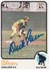Dick Green 73 Topps in blue sharpie on Sportscollectors.Net