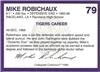 Mike Robichaux on Sportscollectors.Net