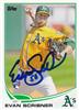 Evan Scribner 2013 Topps in blue sharpie on Sportscollectors.Net