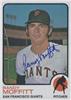 1973 Topps - Randy Moffitt #43 (San Francisco Giants) on Sportscollectors.Net