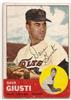 Dave Giusti - 1963 Topps on Sportscollectors.Net