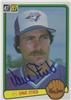 1983 Donruss - Dave Stieb #507 (Toronto Blue Jays) on Sportscollectors.Net