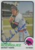 1973 Topps - Aurelio Rodriguez #218 (b. 28 Dec 1947 - d. 23 Sep 2000 at age 52) (Detroit Tigers) on Sportscollectors.Net