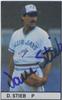 1981 ALL-STAR Game Program Insert - Dave Stieb #NN / #89 (Toronto Blue Jays) on Sportscollectors.Net