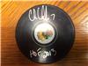 Chris Chelios HOF puck on Sportscollectors.Net