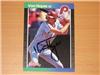 Von Hayes autographed 1989 Donruss card on Sportscollectors.Net