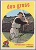 1959 Topps Don Gross on Sportscollectors.Net