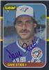 1987 Leaf - Dave Stieb #72 (Toronto Blue Jays) on Sportscollectors.Net