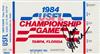 Jim Mora auto'd 1984 USFL Championship Game ticket on Sportscollectors.Net