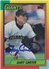 1990 Topps Traded - Gary Carter #19T (HOF 2003) (b. 8 Apr 1954 - d. 16 Feb 2012 at age 57) (San Francisco Giants) on Sportscollectors.Net