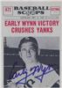 1961 Nu-Card Scoops - Early Wynn #471 (HOF 1972) (b. 6 Jan 1920 - d. 4 Apr 1999 at age 79) (Cleveland Indians / Chicago White Sox) on Sportscollectors.Net