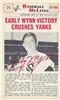 1960 Nu-Card Hi-Lites - Early Wynn #71 (HOF 1972) (b. 6 Jan 1920 - d. 4 Apr 1999 at age 79) (Cleveland Indians / Chicago White Sox) on Sportscollectors.Net