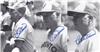 1977 Jim Rowe Postcards - Bobby Doerr (Hitting Coach) (HOF 1986) (Toronto Blue Jays) on Sportscollectors.Net
