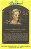 1986 Baseball Hall of Fame Gold Plaque Postcards - Bobby Doerr #C37004 (HOF 1986) (Boston Red Sox) (card #2) on Sportscollectors.Net