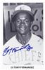 1982 Team Issued / Stadium Giveaway (SGA) - Tony Fernandez #1 / #12 (Syracuse Chiefs / International League) (Minor League Rookie Card) on Sportscollectors.Net