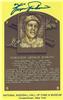 1991 Baseball Hall of Fame Gold Plaque Postcards - Ferguson