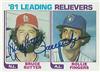 1982 Topps #168 Bruce Sutter & Rollie Fingers on Sportscollectors.Net
