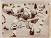 Ernie Green auto'd 12.4.1966 wirephoto on Sportscollectors.Net