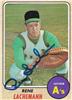 Rene Lachemann 68 Topps in blue sharpie on Sportscollectors.Net
