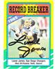 Lionel James 1986 Topps Record Breaker in black sharpie on Sportscollectors.Net