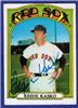 Eddie Kasko - 1972 Topps - Boston Red Sox on Sportscollectors.Net