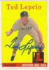 Ted Lepcio '58T on Sportscollectors.Net