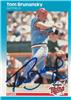Tom Brunansky 87 Fleer in blue sharpie on Sportscollectors.Net