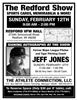 Jeff Jones signing flyer on Sportscollectors.Net