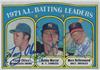 1972 Topps American League / Batting Leaders #86 - Tony Oliva (Minnesota Twins) / Bobby Murcer (N.Y. Yankees) (b. 20 May 1946 – d. 12 Jul 2008 at age 62) / Merv Rettenmund (Baltimore Orioles) on Sportscollectors.Net
