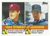 1984 Topps #136 Steve Carlton & Jack Morris on Sportscollectors.Net