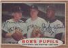 1962 Topps / Bob's Pupils #72 - Steve Boros (b. 3 Sep 1936 - d. 29 Dec 2010 at age 74) & Jake Wood (Detroit Tigers) on Sportscollectors.Net