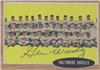 1962 Topps / Batimore Orioles Team #476 - Gene Woodling (b. 16 Aug 1922 - d. 2 Jun 2001 at age 78) on Sportscollectors.Net