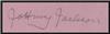 1946-47 NHL Vintage Autograph Cut - JACK
