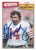 Ray Wersching 87 Topps in blue sharpie on Sportscollectors.Net