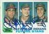 1982 Topps #141 Chris Bando, Tom Brennan, & Von Hayes on Sportscollectors.Net
