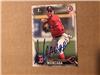 Yoan Moncada RC signed bowman on Sportscollectors.Net