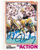 Lynn Dickey 1982 Topps In Action, in blue sharpie on Sportscollectors.Net