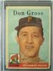 1958 Topps Don Gross---slabbed on Sportscollectors.Net