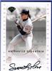 Scott Livingstone - Certified 1996 Leaf Signature Extended Autographs - San Diego Padres on Sportscollectors.Net