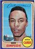 Dick Simpson - 1968 Topps - St Louis Cardinals on Sportscollectors.Net