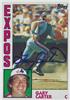 1984 Topps - Gary Carter #450 (HOF 2003) (b. 8 Apr 1954 - d. 16 Feb 2012 at age 57) (Montreal Expos) on Sportscollectors.Net