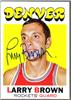 1971/72 Topps Larry Brown RC on Sportscollectors.Net