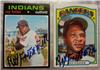 Roy Foster signed 1971 & 1972 Topps cards on Sportscollectors.Net