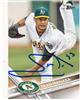 Sean Manaea 16 Topps in blue sharpie on Sportscollectors.Net