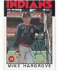 1986 Topps Mike Hargrove in blue sharpie on Sportscollectors.Net