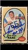 1970 Topps Tom Mack TTM autograph w/ “HOF 99” inscription on Sportscollectors.Net