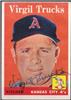 1958 Topps Virgil Trucks on Sportscollectors.Net