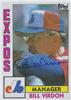 1984 Topps - Bill Virdon #111 (Montreal Expos) on Sportscollectors.Net